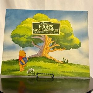 Vintage 1997 Disney Pooh's Grand Adventure Set of 4 Posters/ Lithograph’s
